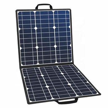 Портативная солнечная панель 50 Вт 18 В Складное Солнечное зарядное устройство 5 В USB 18 В постоянного тока Гибкая солнечная панель