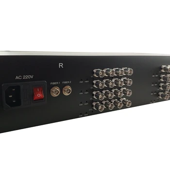 Преобразователь аналогового видео высокой четкости до 1080P TVI/CVI/AHD в оптоволокно