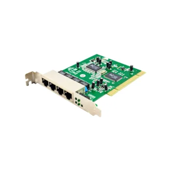 Проводной PCI 4 Порта RJ45 Контроллер 10/100 М Fast Ethernet Внутренний коммутатор с чипом REALTEK RTL8305SC для ноутбука, карта-адаптер 10/100 Мбит/с