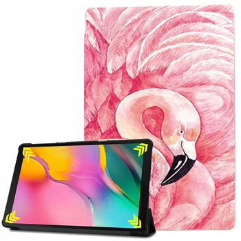 прозрачный чехол с принтом фламинго для samsung Galaxy tab A 10,1 2019 SM-T510 SM-T515 10,1 