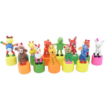 Производители небольших образовательных Товаров Детские Пружинные Обучающие Стрелы для животных Качели Деревянные игрушки Качели Животные Игрушки Куклы