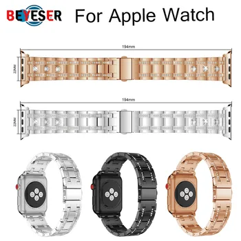 Ремешок для Apple Watch Band 38 мм 42 мм 5/4 Ремешка 44 мм 40 мм Многоцветный Браслет для Apple Watch series 5 4 3 2 1 Аксессуары для Часов