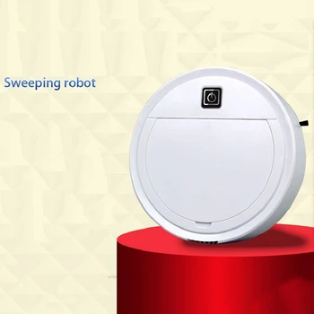 Роботизированный пылесос 2 в 1, Комбинированный автоматический робот-пылесос и швабра, Сверхтонкий, бесшумный Для домашней влажной и сухой уборки