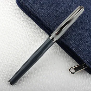 Роскошная Металлическая Авторучка 5016 с наконечником 0,38 мм, Деловые Офисные Школьные принадлежности, чернильные ручки для письма