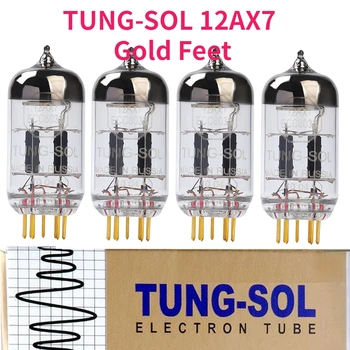 Российский Tissot TUNG-SOL 12AX7 Заменяет ECC83 12AX7-B ECC803S 6N4 Gold Needle Tube Парный ламповый усилитель HIFI Аудио Усилитель