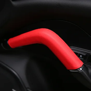 Ручки для подлокотников салона автомобиля из микрофибры, Защитный чехол для ручки Центральной консоли, чехол для Porsche Cayenne 2018