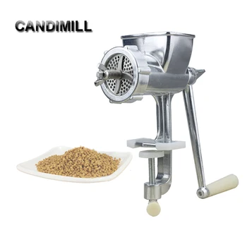 Ручная машина для переработки корма для домашних птиц CANDIMILL, Мелкий бытовой гранулятор для рыбы-попугая, Мини-ручная машина для производства гранул для собак
