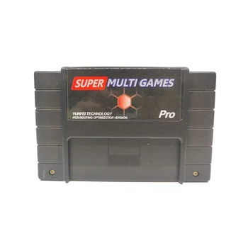 Сделай сам 900 в 1 Супер мультиигровая карта Ретро для 16-битной игровой консоли, игровой картридж, черный