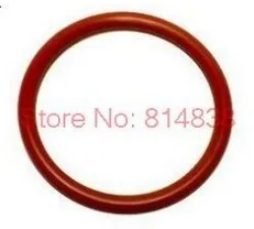Силиконовое уплотнительное кольцо VMQ 9 x 1,8 красного цвета