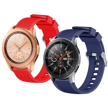 силиконовый ремешок 20мм 22мм для Samsung Galaxy Watch 4 Classic 46мм 42мм Watch 4 40мм 44мм/Huawei Watch GT2 42мм/Ремешок Amazfit GTR
