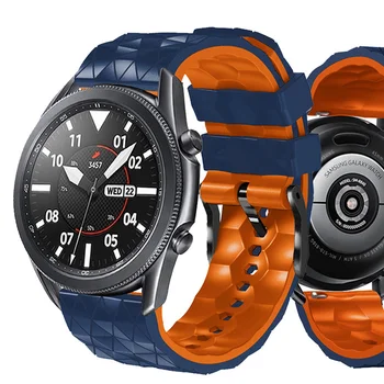 Силиконовый Ремешок Для Samsung Galaxy Watch 3 45 мм 22 мм Ремешок Galaxy Watch 46 мм/Gear S3 Сменный Браслет Аксессуары Для Браслетов