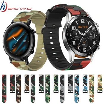 Силиконовый ремешок для часов Huawei watch GT 2E GT2 46 мм 42 мм Сменные ремешки для наручных часов Браслет ремень Для Смарт-часов Huawei Watch GT2E