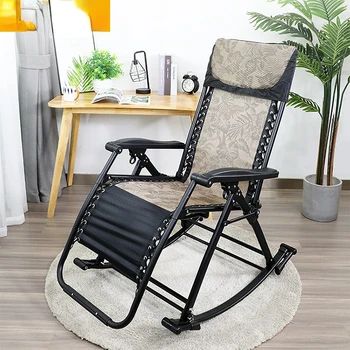 Складное кресло-качалка Запчасти для отдыха на открытом воздухе Садовое складное кресло