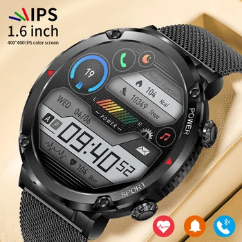 Смарт-часы LIGE 600mAh Bluetooth Call Новые спортивные браслеты IP68 Водонепроницаемые браслеты Различные циферблаты IPS Экран Мужские Умные часы