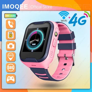 смарт-часы детские a36e GPS 4g WIFI IP67 Водонепроницаемые детские студенческие умные часы Монитор видеозвонков Трекер местоположения Телефон Часы