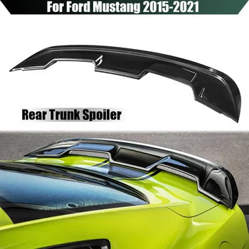 Стиль GT500, Задний Спойлер Багажника, крыло, Губа багажника, Глянцевый черный/Карбоновый Внешний вид Для Ford Mustang 2015 2016 2017 2018 2019 2020 2021