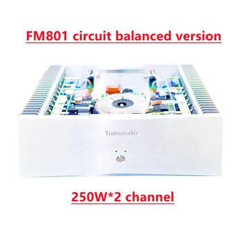 Схема Hi-FI AMP FM801 250 Вт * 2-канальная сбалансированная версия чистого постуровневого усилителя мощности звука
