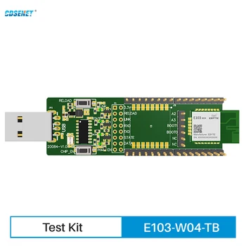 Тестовая плата для подключения последовательного порта к модулю WIFI UART Modbus IoT Gateway CDSENET E103-W04-TB TCP UDP MQTT HTTP 20 дбм на большие расстояния 70 м
