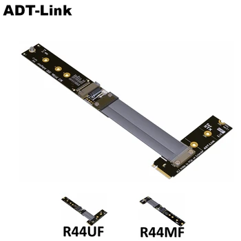 Удлинитель SSD-накопителя ADT-Link M.2 NVMe PCIe3.0 x4 полноскоростной удлинитель NVMe M-Key STX, поворачивающийся под прямым углом на 90 градусов