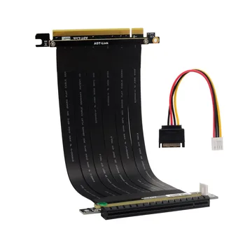 Удлинительный кабель ADT-Link R33SF-PW RTX3060 для Майнинга ETH PCI-E X16 от мужчины к Женщине для материнской платы X99 с двумя процессорами RTX 3060