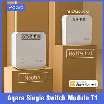 Умный дом Aqara Smart Single Switch Module T1 App Remote Control С Дистанционным Управлением/Синхронизацией/Задержкой Intelligent Linkage Для Apple Homekit