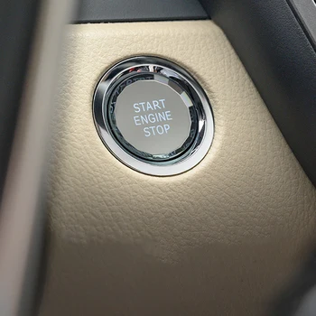 Хрустальная Кнопка Включения Запуска двигателя Автомобиля Кнопка Зажигания Наклейка На Крышку Для Toyota Camry Avalon Rav4 Highlander Аксессуары
