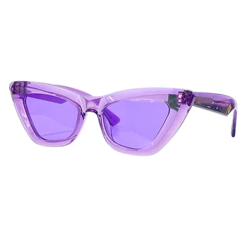 Цветные Ацетатные Сексуальные шикарные солнцезащитные очки 