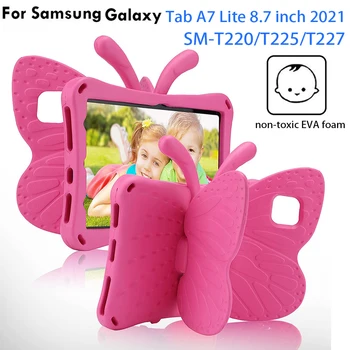 Чехол для Samsung Galaxy Tab A7 Lite 2021 T220 A8.0 T290, милый чехол для планшета с 3D рисунком для детей, чехол для Galaxy Tab T380 T330 Fundas