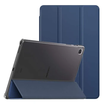 Чехол для планшета Samsung Galaxy Tab S6 Lite 10.4 2020 SM-P610 SM-P615 Защитная Подставка Funda Откидная Крышка Прозрачная Задняя Крышка