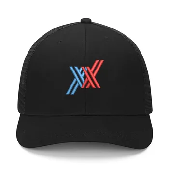 Шляпа с вышивкой логотипа DARLING in the FRANXX, Мужские И женские Спортивные бейсболки, Сетчатая кепка в стиле хип-хоп, Летний Головной убор, Кепки на заказ