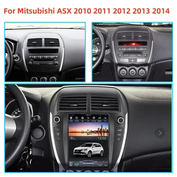Экран Tesla для Mitsubishi ASX 2010 2011 2012 2013 2014 Android Автомобильный GPS навигационный плеер Авто Радио DSP Головное устройство Carplay 4G