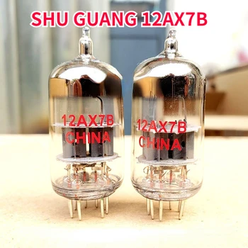 Электронная трубка SHUGUANG 12AX7B 12AX7 заменяет ламповый усилитель ECC83 5751 6N4 Комплект DIY HIFI Аудио Усилитель С точным Соответствием Quad