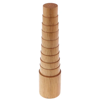 Ювелирный инструмент Твердый деревянный круглый браслет Для определения размера оправки для браслета Инструмент для обмотки проволоки, используемый для регулировки браслета и измерения
